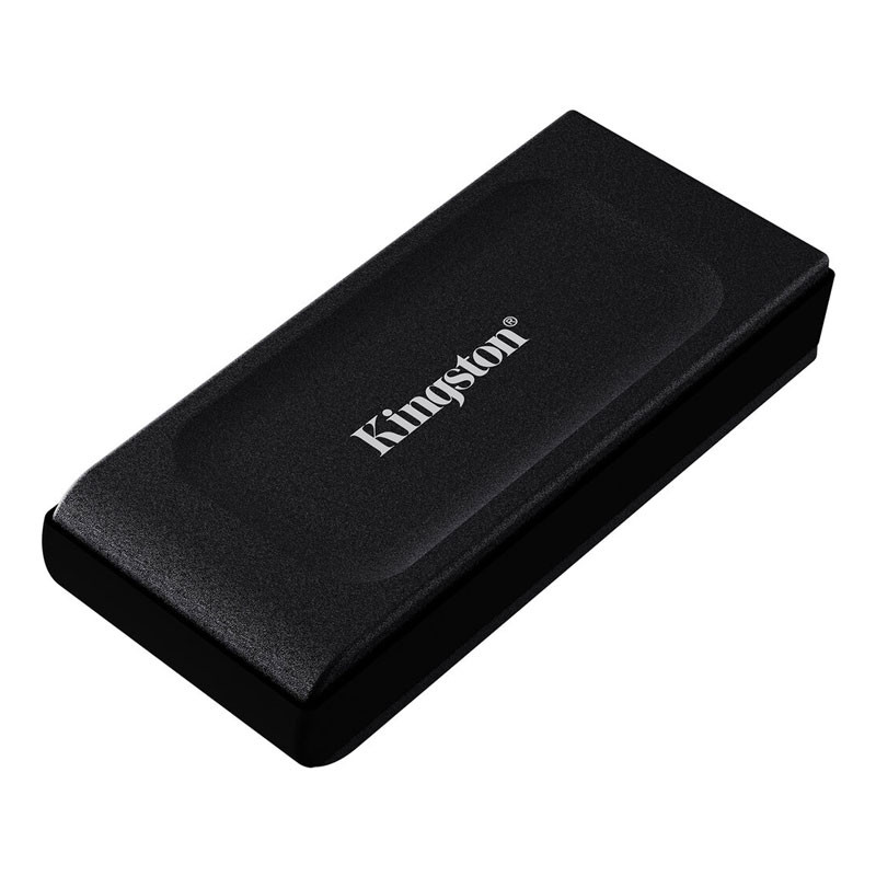 Kingston XS1000 Hordozható SSD, USB 3.2 Gen 2x2 Type-C 1TB (fekete)-1