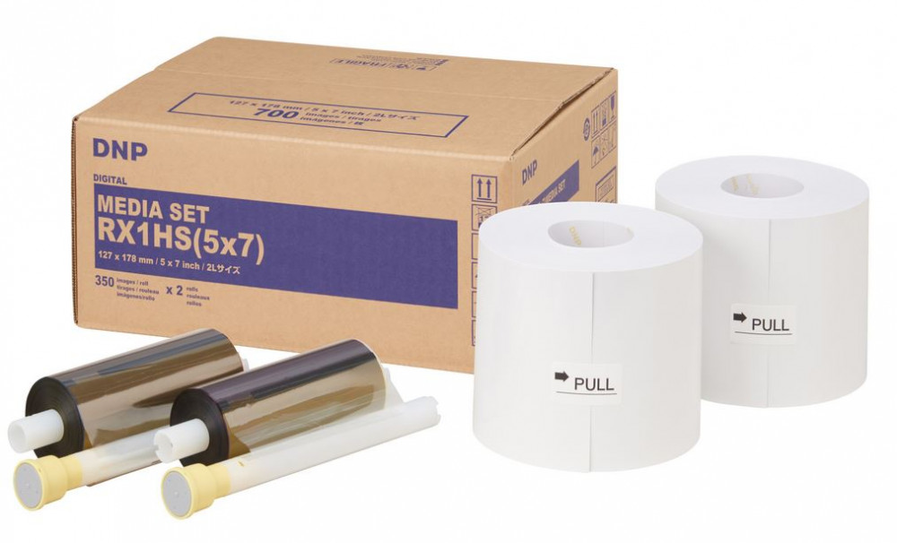 DNP DS-RX1-hez (13x18/680 prints) 5x7 inch-es fotópapír-0
