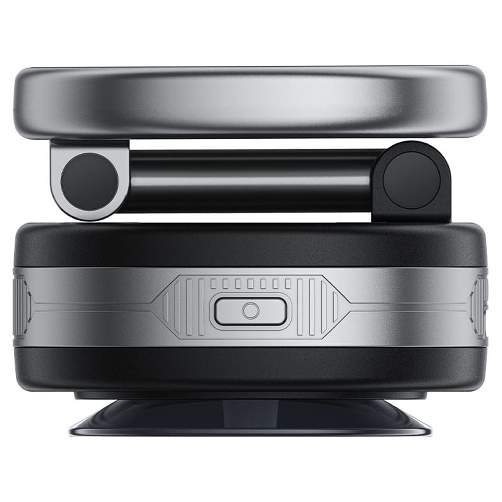 Autós telefontartó Acefast E30 Műszerfalra/Szélvédőre, Mágneses Rögzítés - Fém Szürke-4