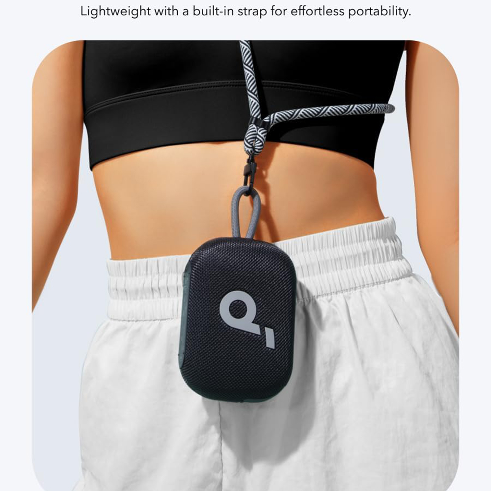 Anker - Vezeték nélküli hangszóró Soundcore Select 4 Go (A31X1011) - Tényleges vezeték nélküli sztereó, 5W, IP67 - Fekete-4