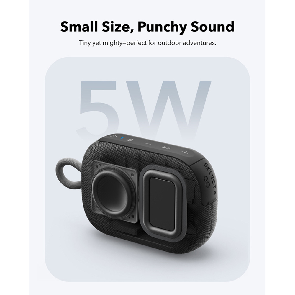 Anker Vezeték nélküli hangszóró Soundcore Select 4 Go - True Wireless Stereo, 5W, IP67 - Fehér-1