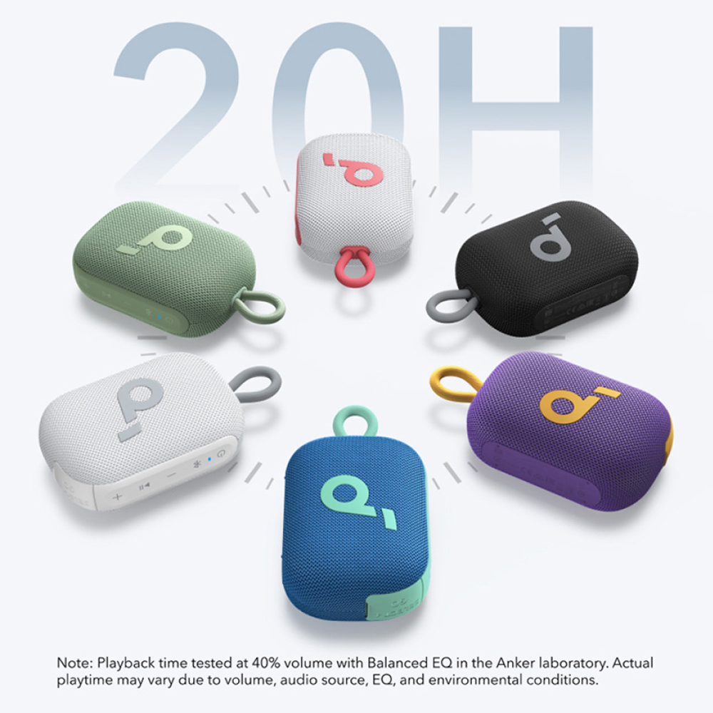 Anker Vezeték nélküli hangszóró Soundcore Select 4 Go - True Wireless Stereo, 5W, IP67 - Fehér-2