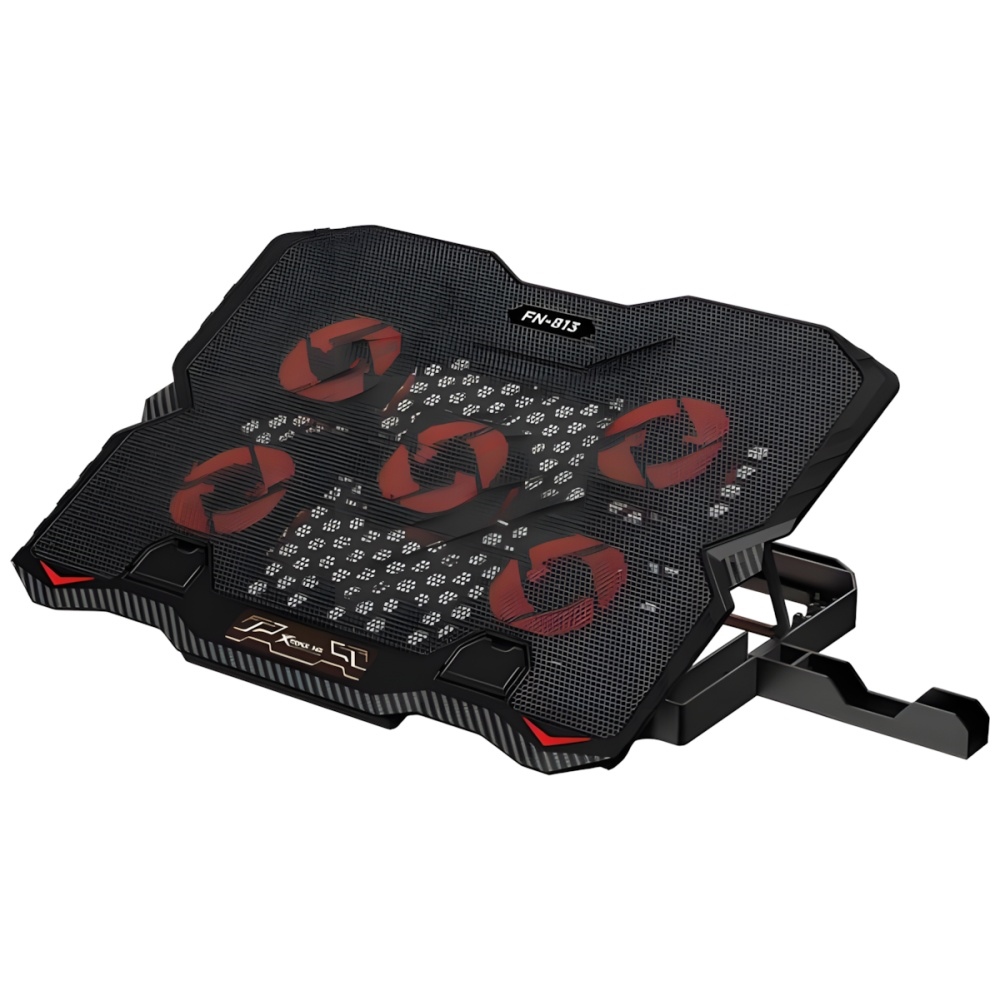 XTRIKE ME Laptop Hűtőpad Beépített Telefon Tartóval FN-813 Fekete-1