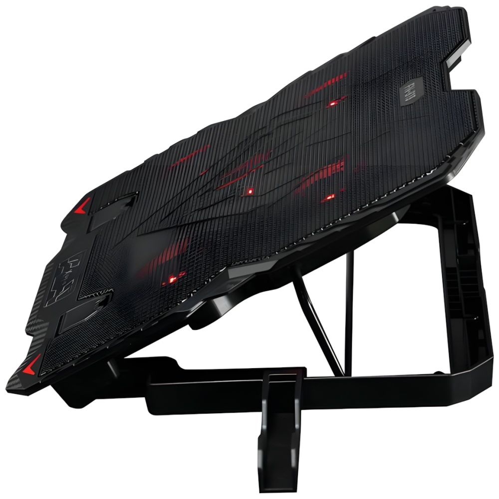 XTRIKE ME Laptop Hűtőpad Beépített Telefon Tartóval FN-813 Fekete-5