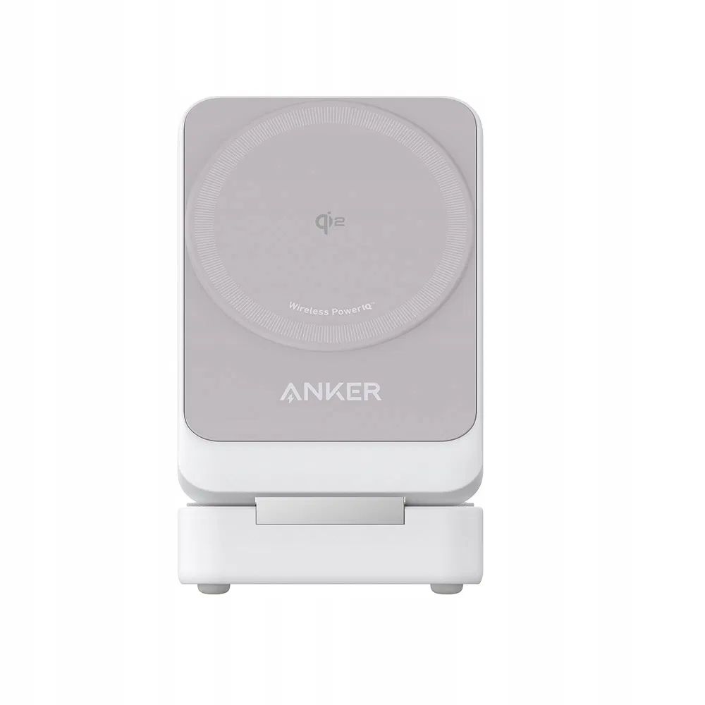 Anker Vezeték nélküli töltőállomás MagGo 3in1, 15W, 1.67A, Fehér B2557321-8