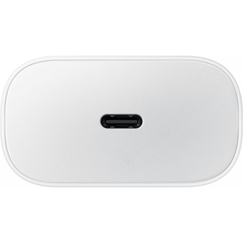 Fali töltő Samsung EP-TA800W + DA705BWE, 25W, 3A, 1 x USB-C, USB-C kábel, Fehér GP-PTU021SOAWQ-3
