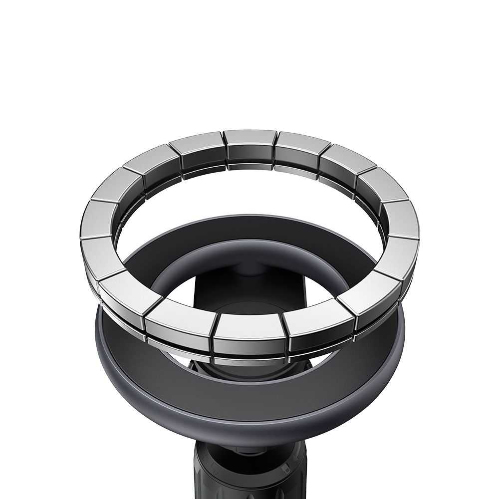 Autós tartó Mcdodo - Mágneses tartó (CM-6260) - Légbeömlőre, 360°-ban állítható forgatás, Erős mágnes - Fekete-4