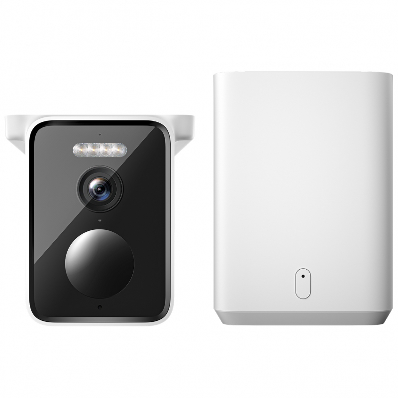 Home Security Kamera Xiaomi BW400 Pro Készlet, Wi-Fi, 2.5K, Napelemmel, Kültéri, Fehér BHR77447GL-0