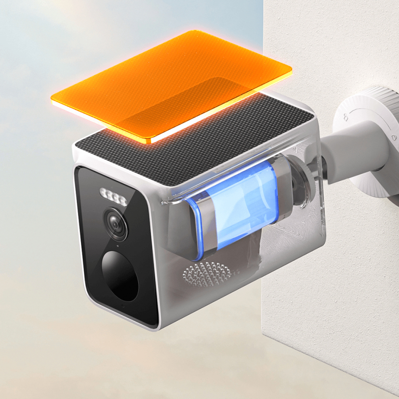 Home Security Kamera Xiaomi BW400 Pro Készlet, Wi-Fi, 2.5K, Napelemmel, Kültéri, Fehér BHR77447GL-1