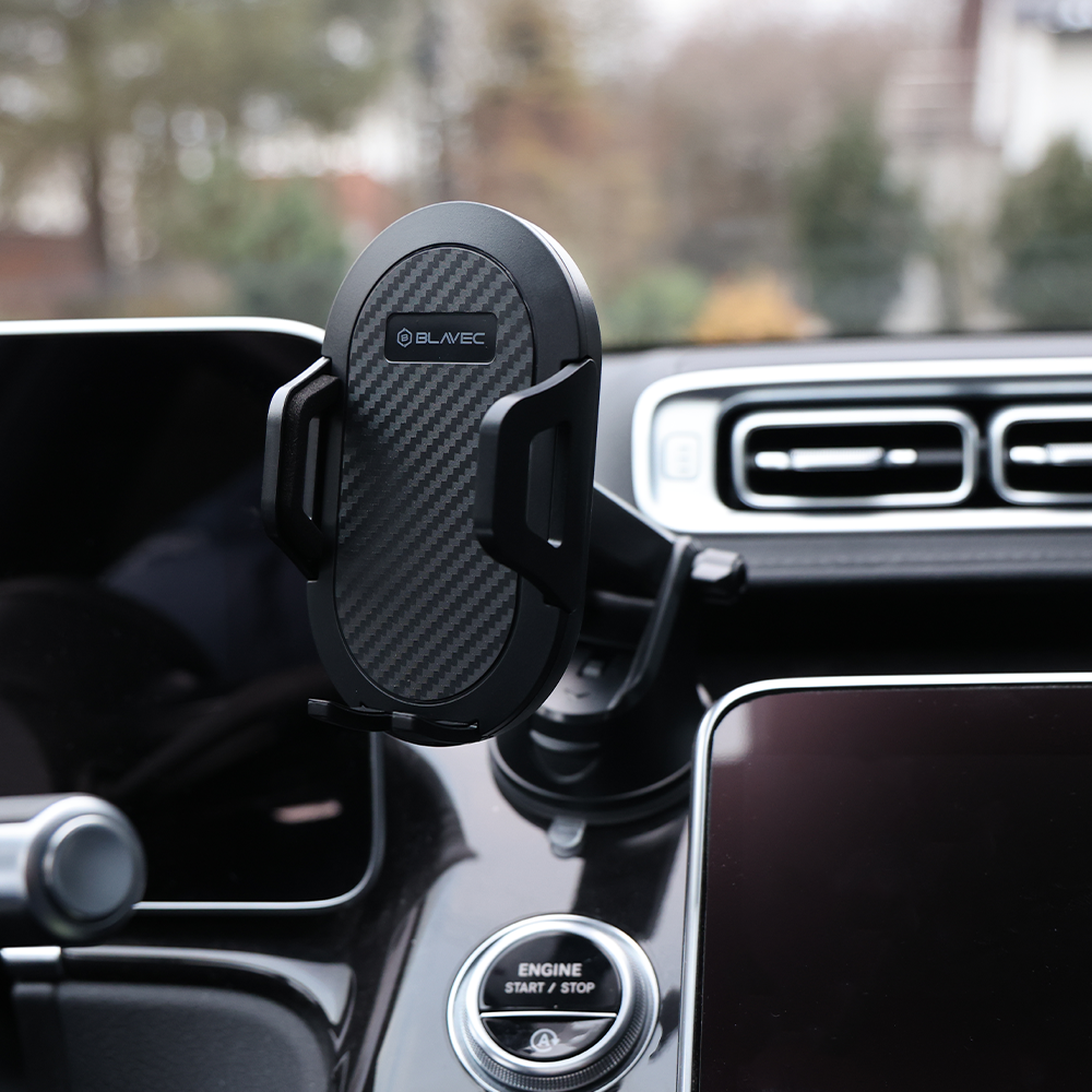 Blavec BH-20 autós telefontartó szélvédőre (BH20-WSB) fekete-1