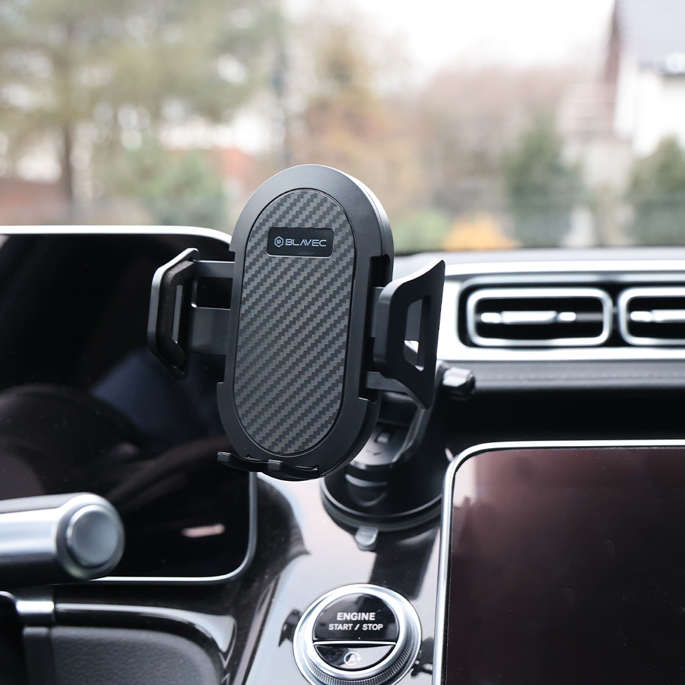 Blavec BH-20 autós telefontartó szélvédőre (BH20-WSB) fekete-3