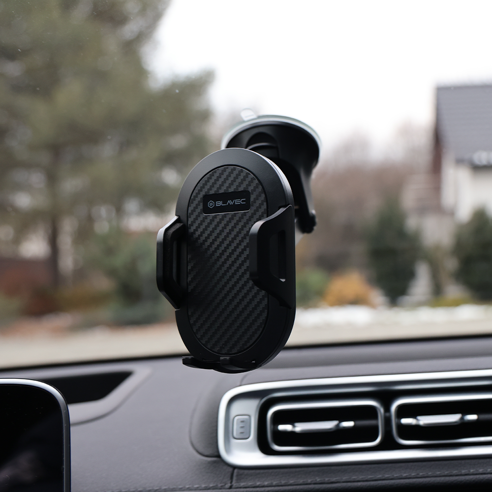 Blavec BH-20 autós telefontartó szélvédőre (BH20-WSB) fekete-4