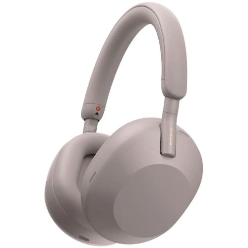 Sony WH-1000XM5 Bluetooth vezeték nélküli fülre helyezhető fejhallgató, BT 5.0, TWS, zajszűrés, rózsaszín EU-0