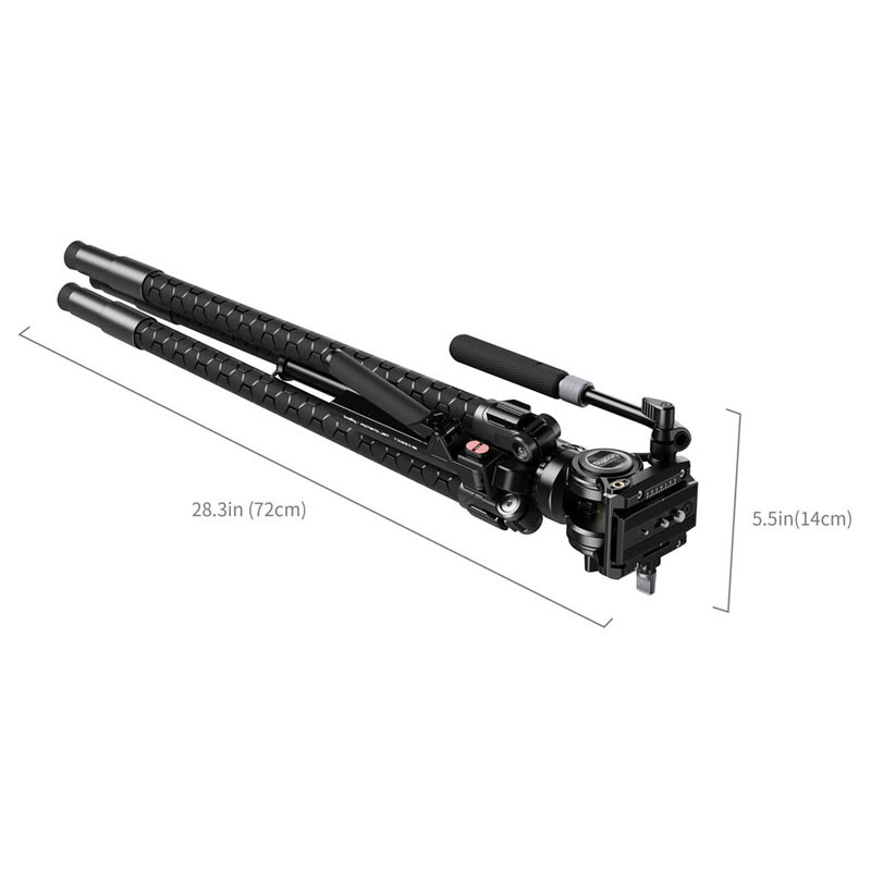 Smallrig 5305 X Potato Jet Tribex SE Hydraulic Tripod-2