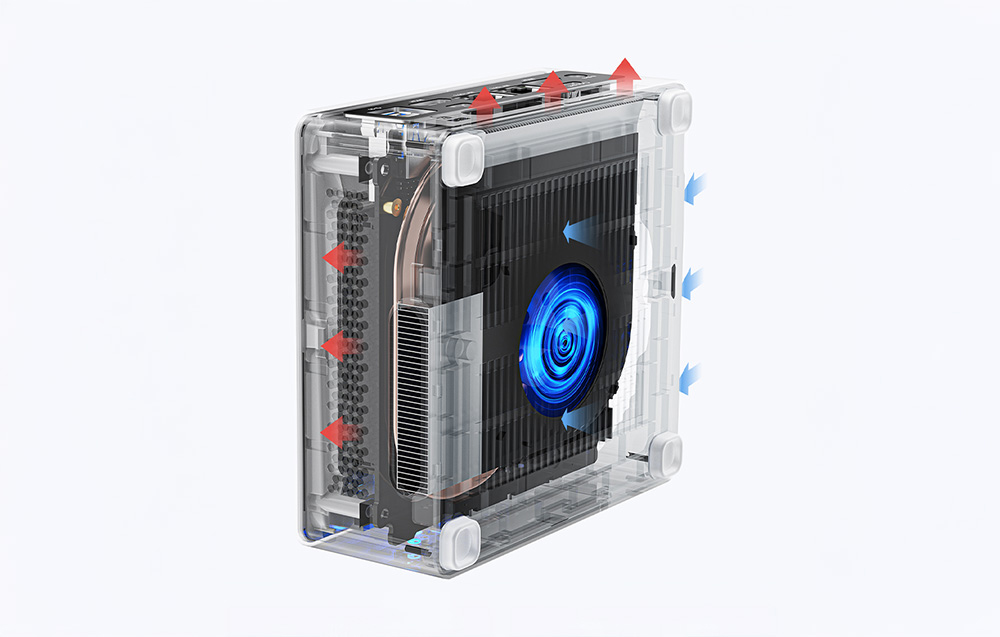 Mini PC Minis Forum NAB6 Lite Intel Core i5-12600H, 16GB+512GB-1