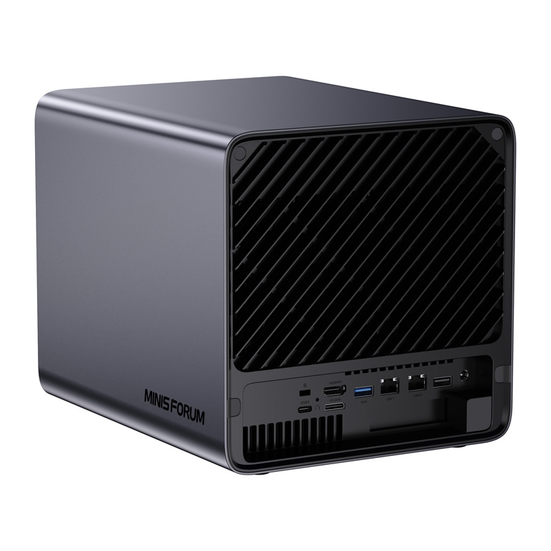 MINI-PC Minis Forum NAS N5 Pro AMD Ryzen AI 9 HX Pro 370, 32GB+128GB O-13