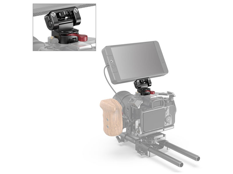 SmallRig 2100 DSLR Monitor Holder with Nato Clamp-2