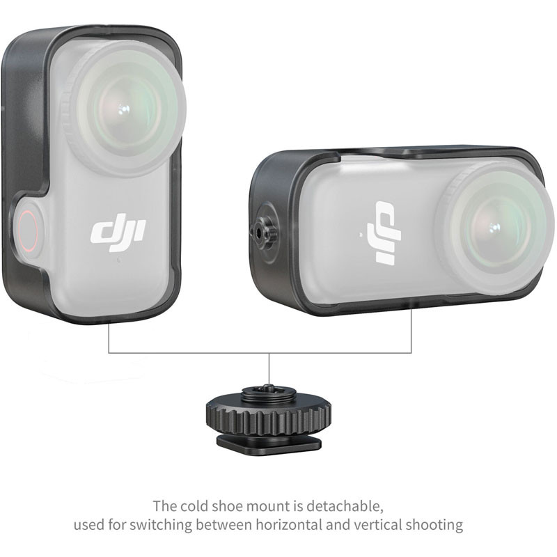 Smallrig 5758 Cage with Cold Shoe Mount for DJI Osmo Nano-1
