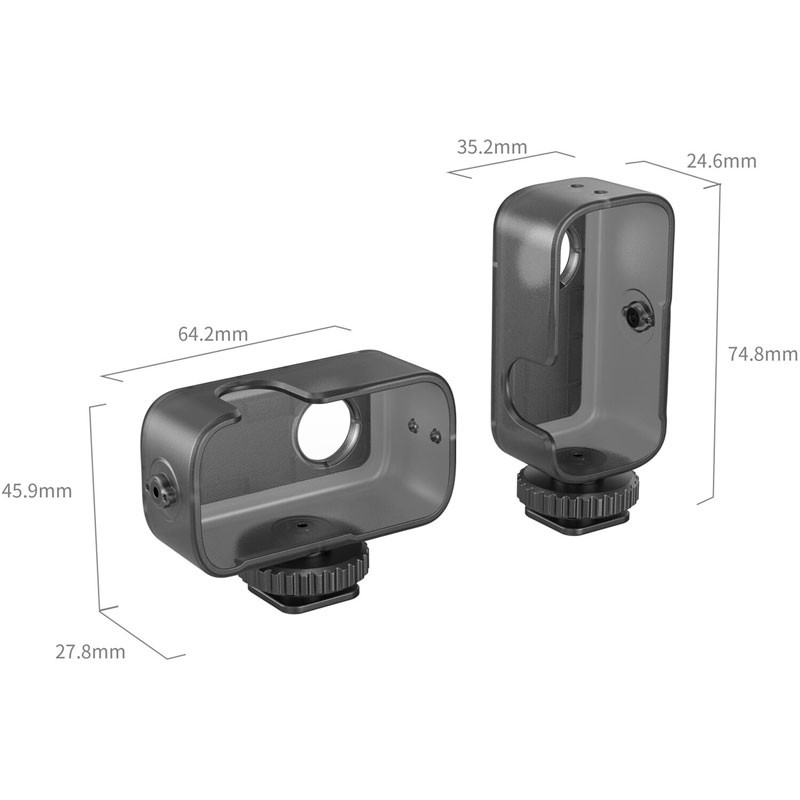 Smallrig 5758 Cage with Cold Shoe Mount for DJI Osmo Nano-2