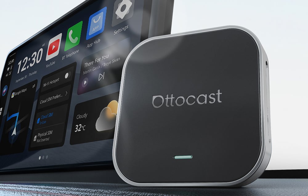 Ottocast OttoAibox E2 CarPlay/Android vezeték nélküli autóadapter-10