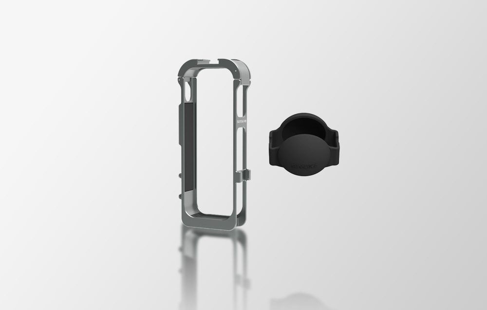 Sunnylife fém mágneses keret szilikon lencsevédővel Insta360 X5 készülékhez-6