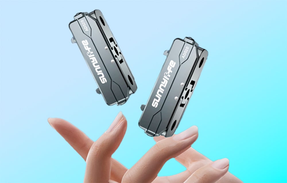 Alumínium Ötvözet Mágneses Adapter Sunnylife AD020 az Insta360 X5 / Ace / Ace Pro 2 / 1 számára-1