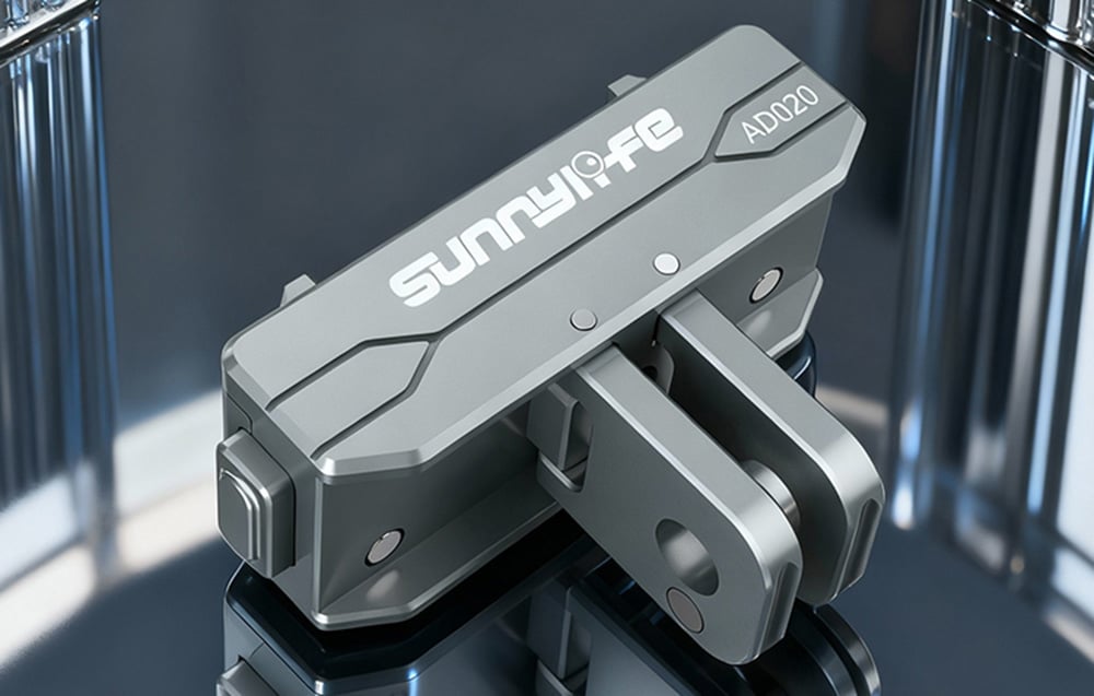 Alumínium Ötvözet Mágneses Adapter Sunnylife AD020 az Insta360 X5 / Ace / Ace Pro 2 / 1 számára-6