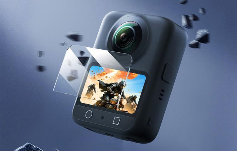 Edzett üveg PULUZ DJI Osmo 360 (Átlátszó) üvegfólia-4