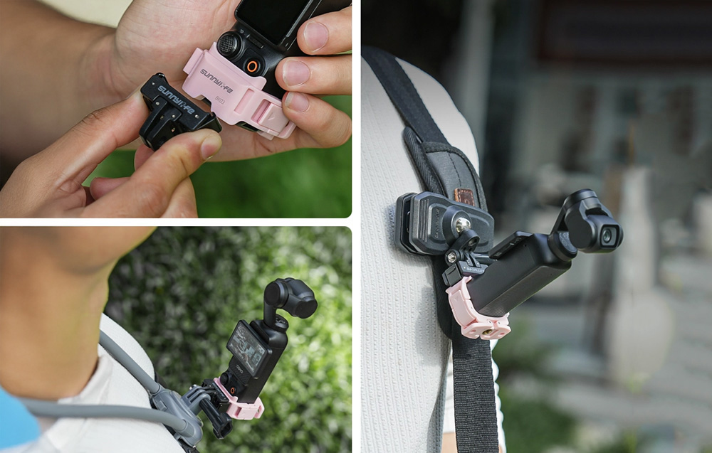 Sunnylife BK03 gyorskioldó adapter OP 3 (Rózsaszín)-2