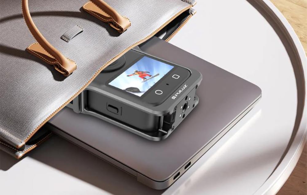 Védő ketrec Puluz DJI Osmo 360 (Fekete)-4