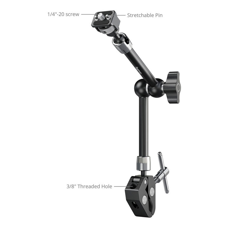 Smallrig 5311 Magic Arm with Crab-Shaped Clamp 28cm-3