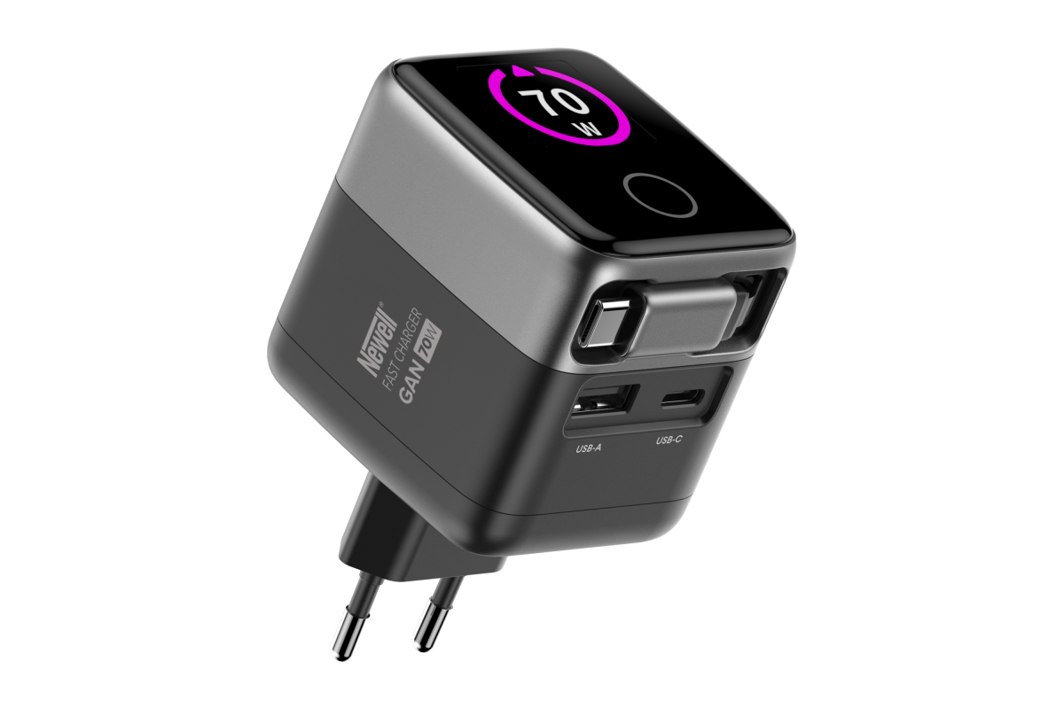 Newell GaN 70 W-os TFT töltő kábellel – EU-0