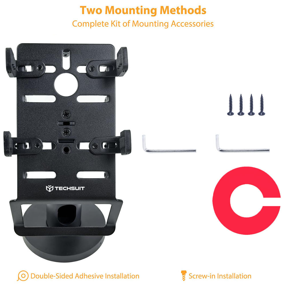 Kártyás terminál állvány (POS1) Állítható, stabilan tart - Fekete univerzális-4