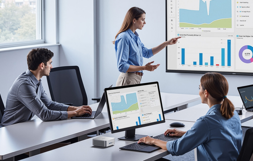 MINI-PC Minis Fórum M1 Pro-125H Intel Core Ultra 5 125H barebone-9