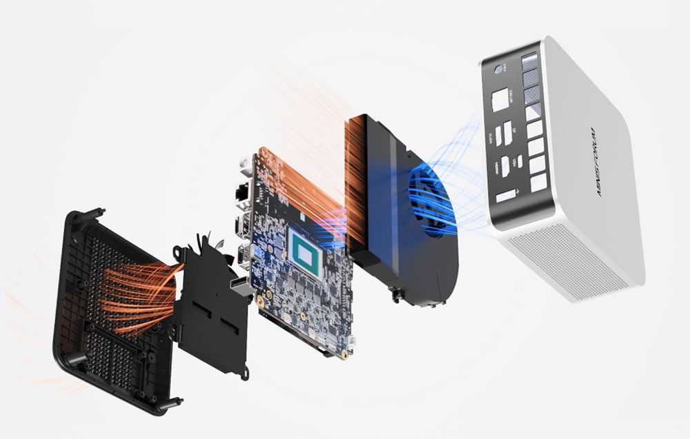 MINI-PC Minis Fórum M1 Pro-285H Intel Core Ultra 9 285H Barebone-1