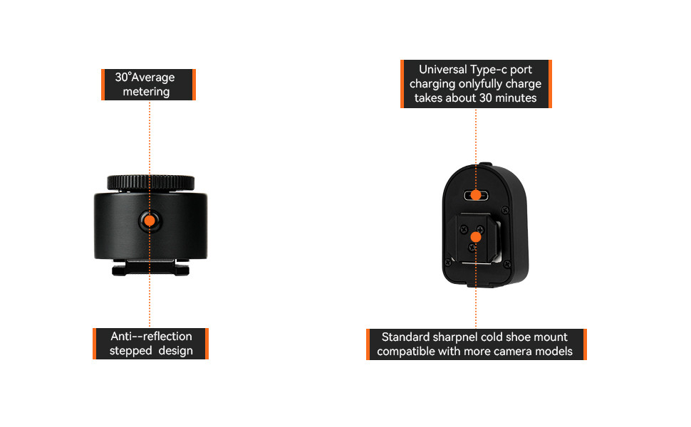 AstrHori XH-2 fénymérő (ezüst)-9