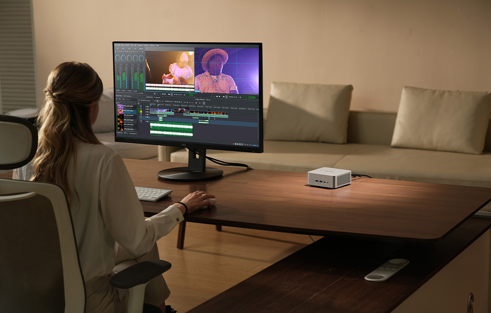 Minis Forum X1-255 AMD Ryzen 7 H255 MiniPC, barebone-12