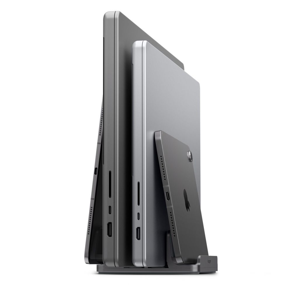  Spigen Ld208s4 laptop állvány szürke-8