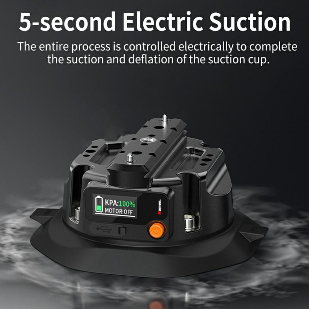 Digitális kijelzős HD akciókamerához, elektromos tapadókorongos tartó (SX-PJ01)-2