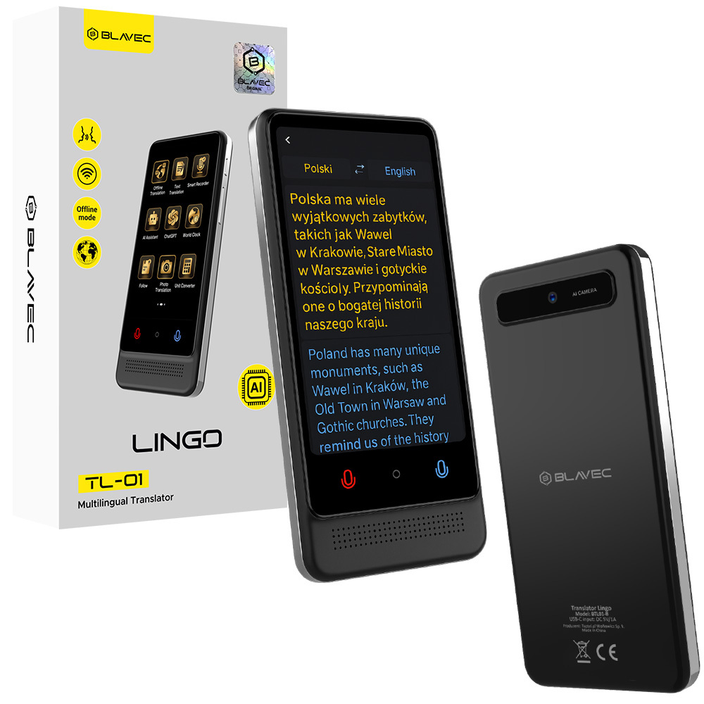 Blavec Lingo TL-01 fordító (BTL01-B) fekete -0
