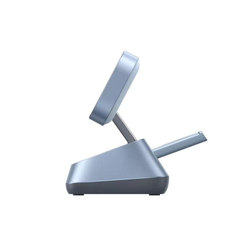 UGREEN W711 3in1 vezeték nélküli töltőállomás, 25W, 1.67A, kék-9