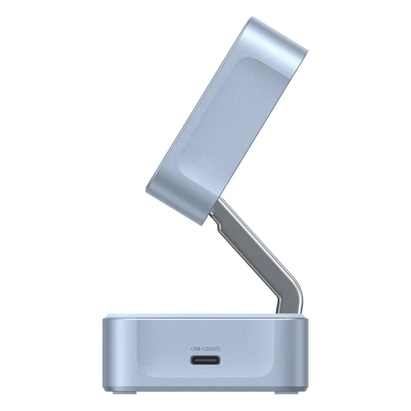 UGREEN W752 2in1 vezeték nélküli töltő állomás, 35W, 3A, 1 x USB-C, kék-10