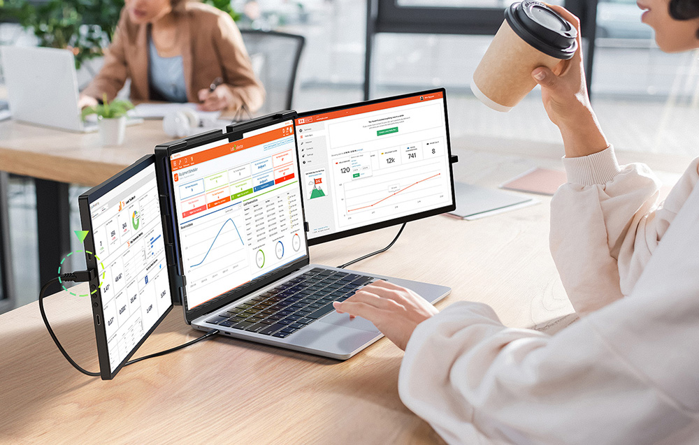 Uperfect Z14-3S M140G12 14'' hordozható monitor 2240x1400 60Hz-8