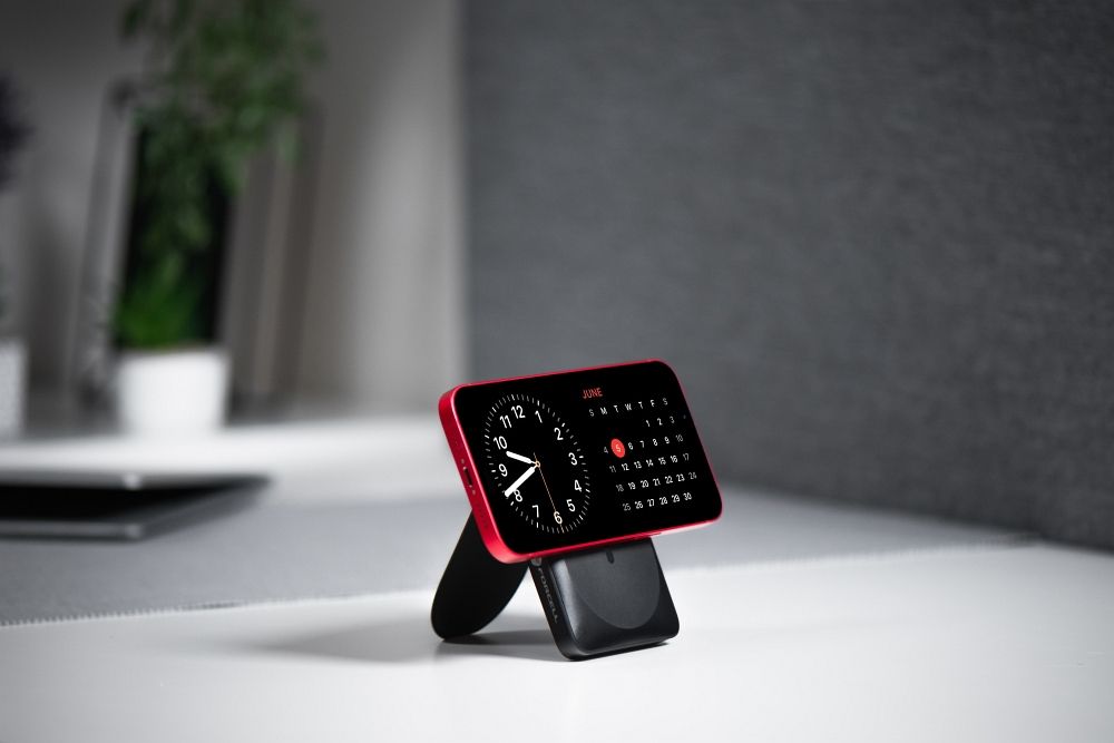 FORCELL F-ENERGY F10K2 MagStand powerbank MagSafe PD QC3.0 5A 20W 10 000mAh fekete-4