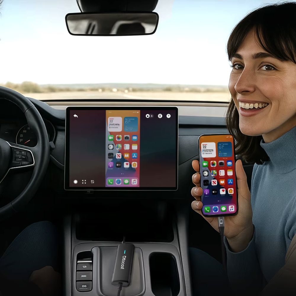 OTTOCAST Mirrortouch CA450-T autós adapter fekete-2