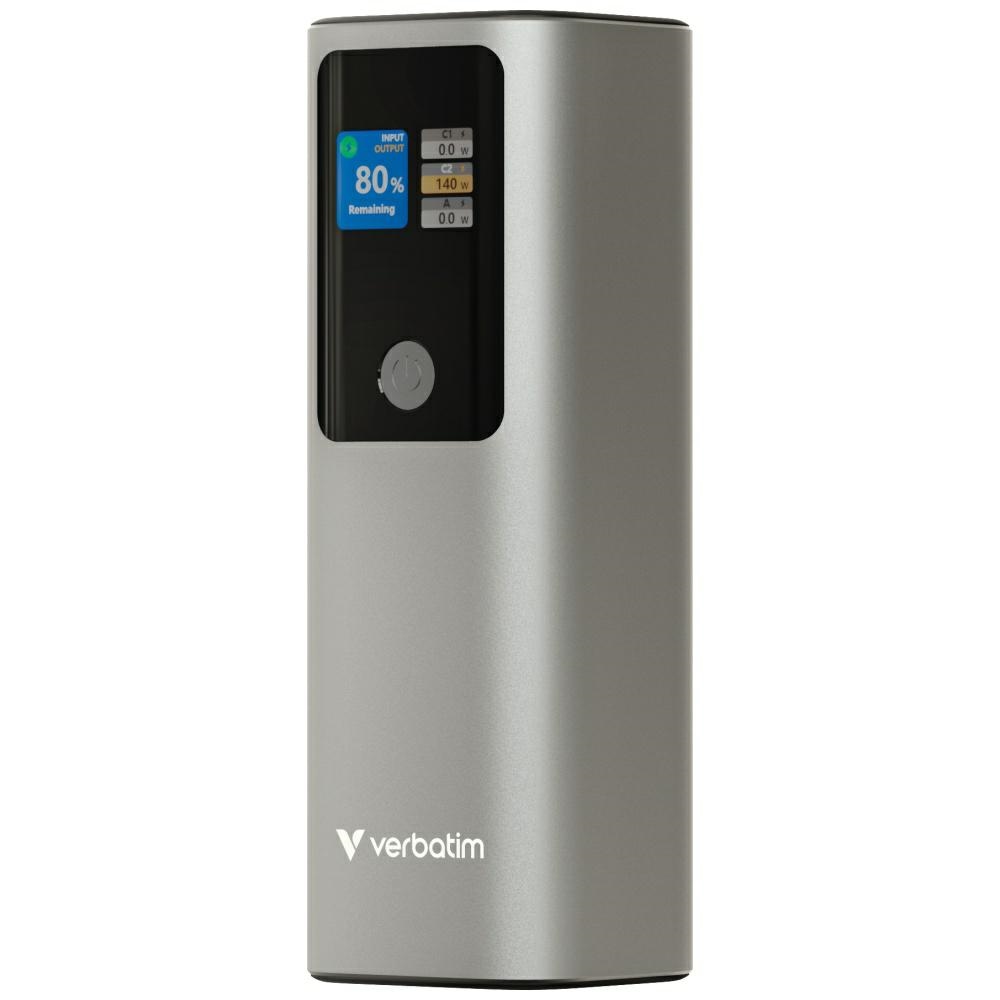 Verbatim Charge n Go 27000mAh 140W 2xUSB-C PD 3.1 powerbank szürke 32269-4