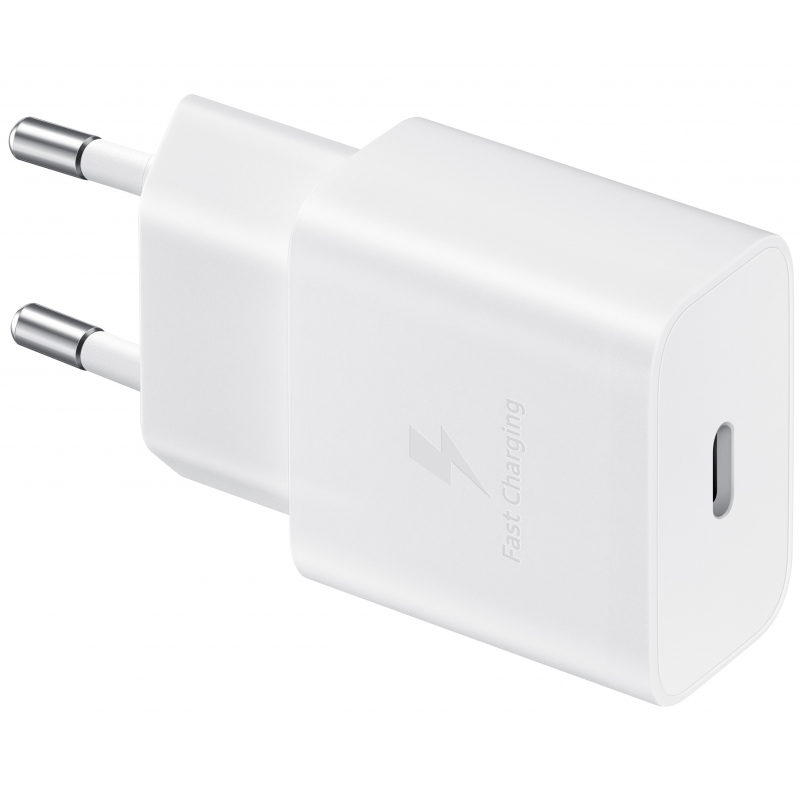 Fali töltő Samsung, 15W, 2A, 1 x USB-C, Fehér GP-PTU023DYAWQ-0