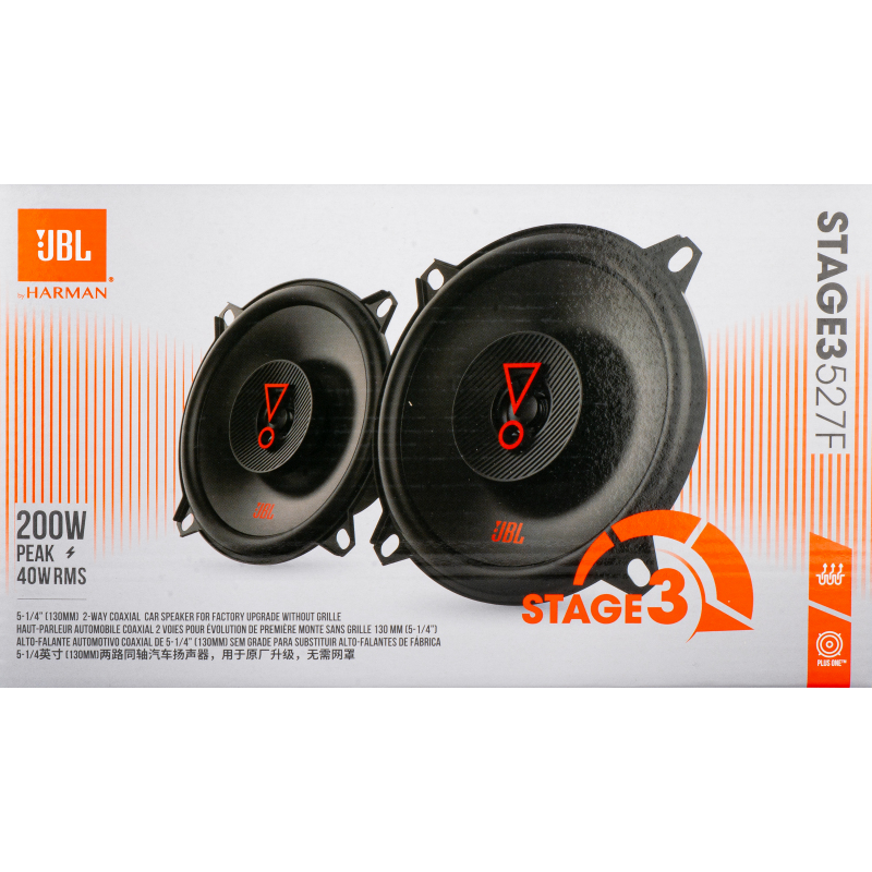 JBL Stage3 527 Autóhangszóró, 40W RMS, 129mm, 2-db JBLSTAGE3527F-2