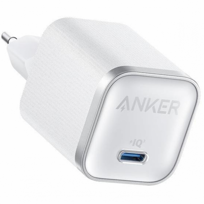 Fali Töltő Anker Nano, 45W, 3A, 1 x USB-C Fehér A2692L21-0