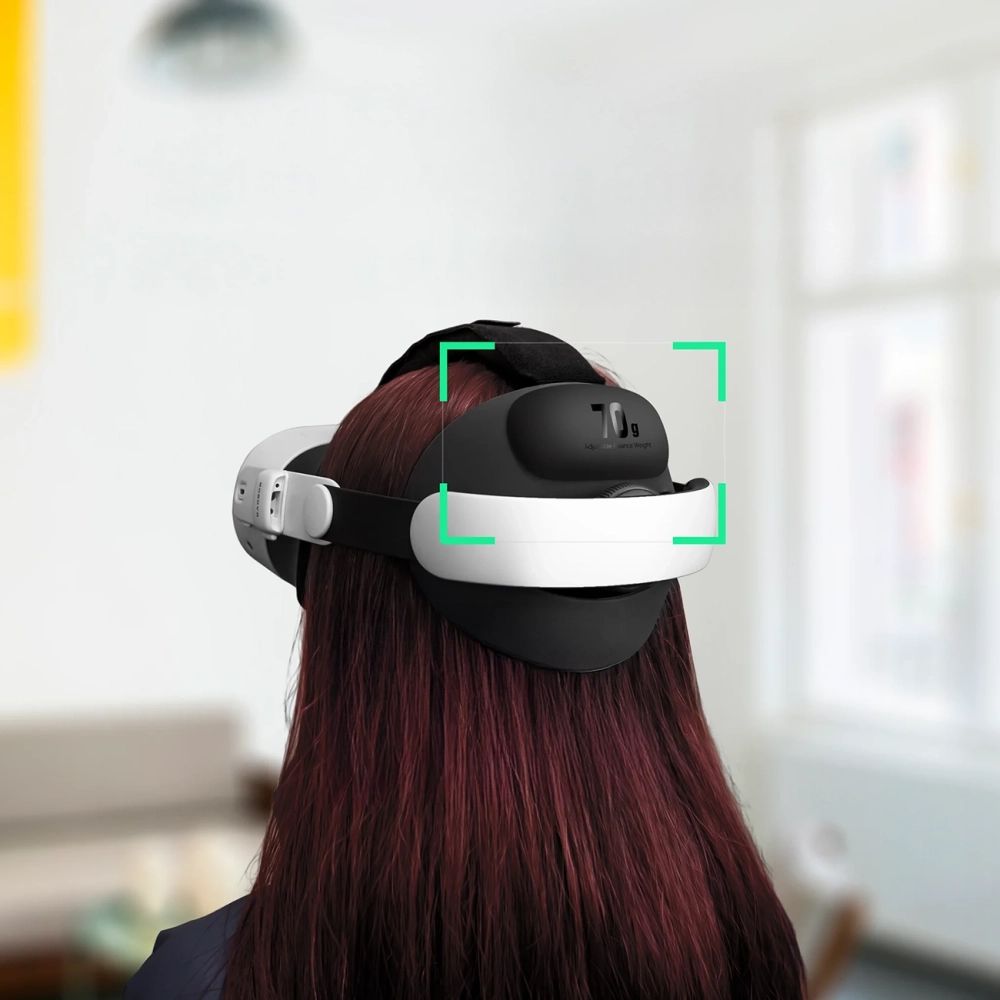 BoboVR E3 Fejpánt Meta Quest 3 és 3S-hez - Fehér és Fekete-1